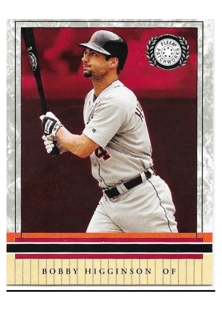 2003 Fleer Patchworks Bobby Higginson #4 card