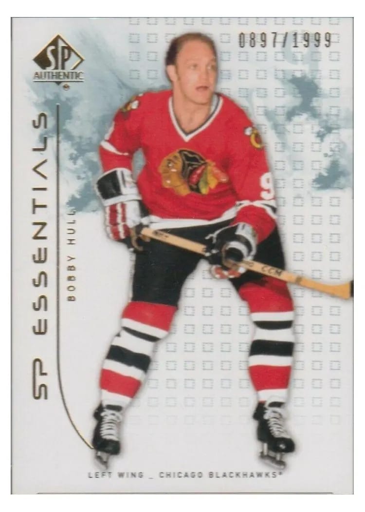 2009 SP Authentic Bobby Hull #102 card