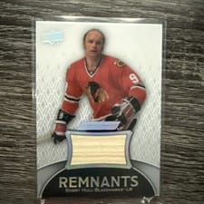 2023-24 Upper Deck Engrained Remnants Bobby Hull #R-BH