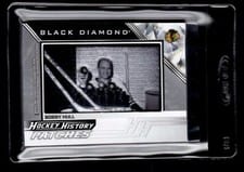 2024-25 Upper Deck Black Diamond Hockey History Patches Bobby Hull #HHP-HU card