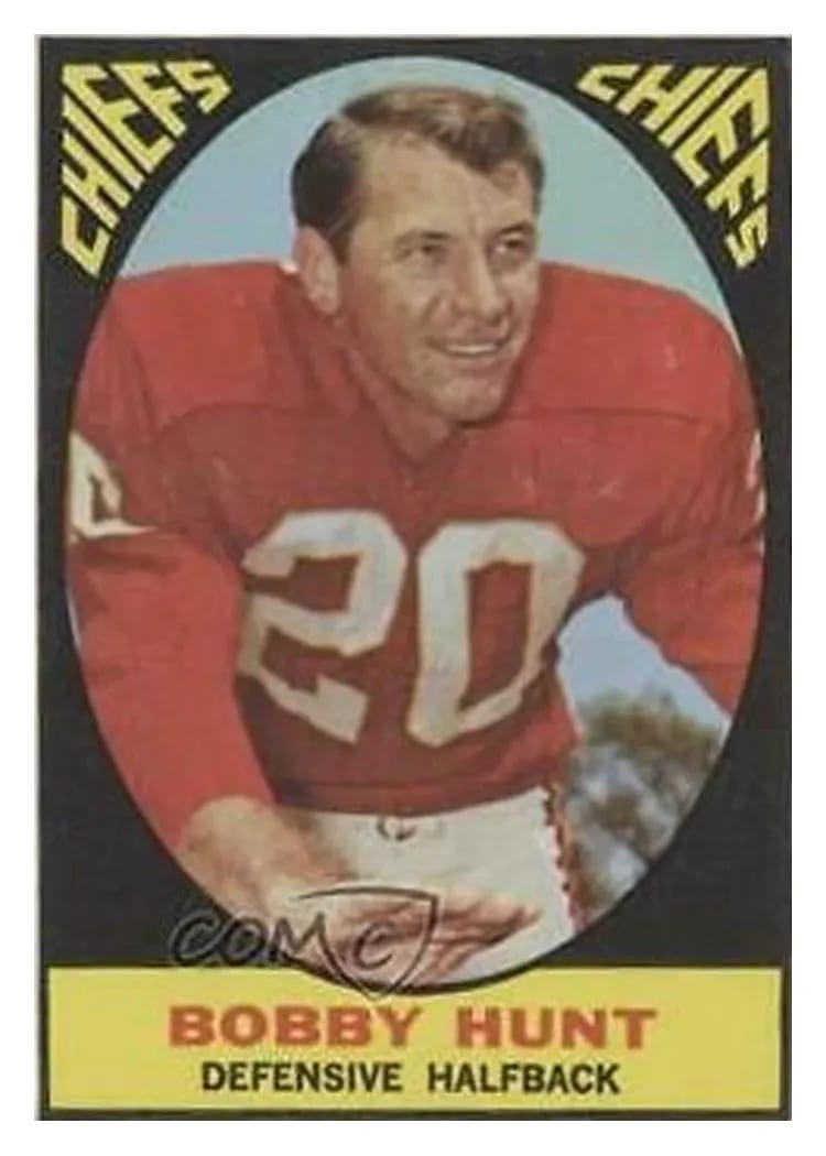 1967 Topps Bobby Hunt #62 card