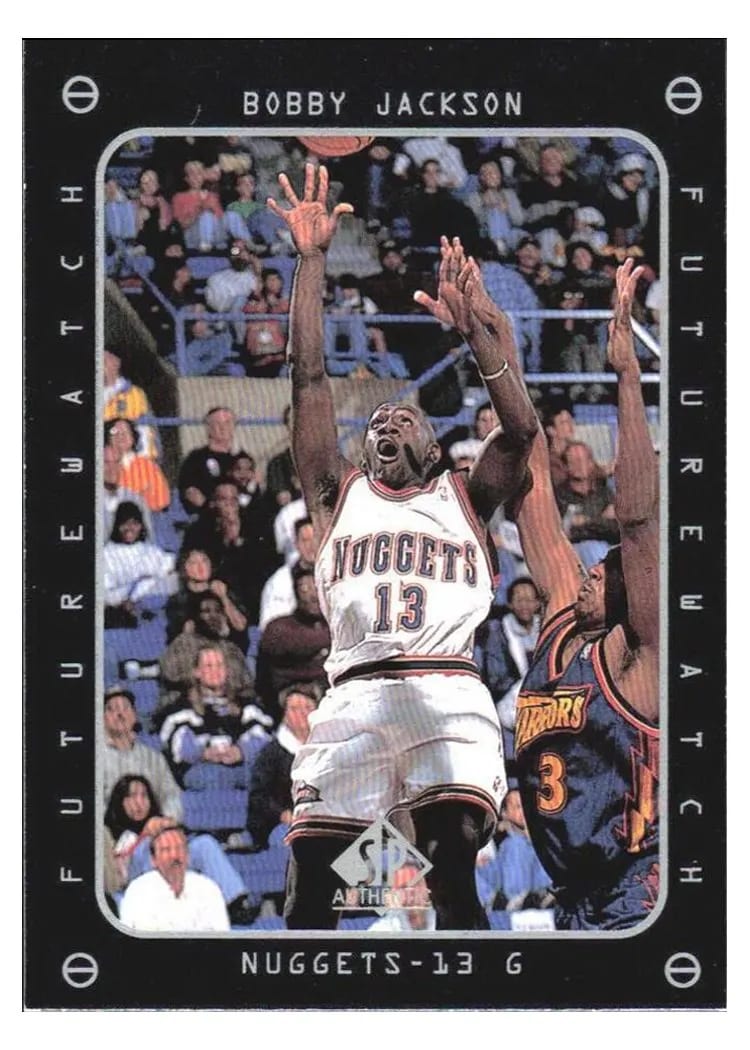 1997 SP Authentic Bobby Jackson #168 card