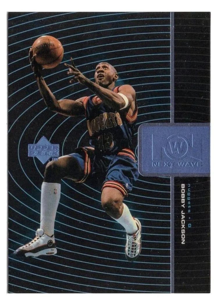 1998 Upper Deck Next Wave Bobby Jackson #NW18 card