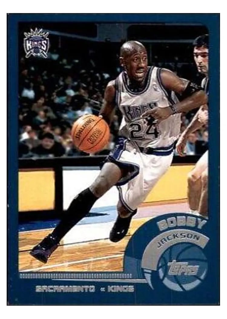 2002 Topps Bobby Jackson #43 card