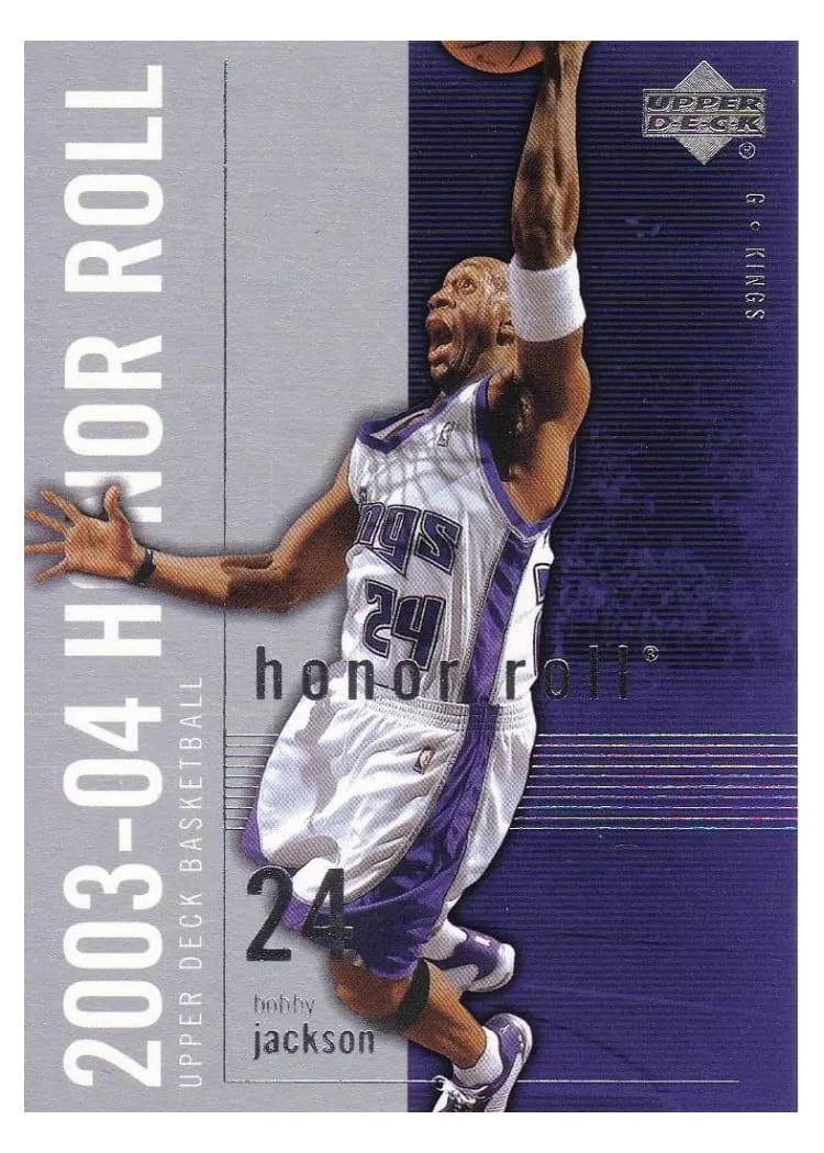 2003 Upper Deck Honor Roll Bobby Jackson #75 card