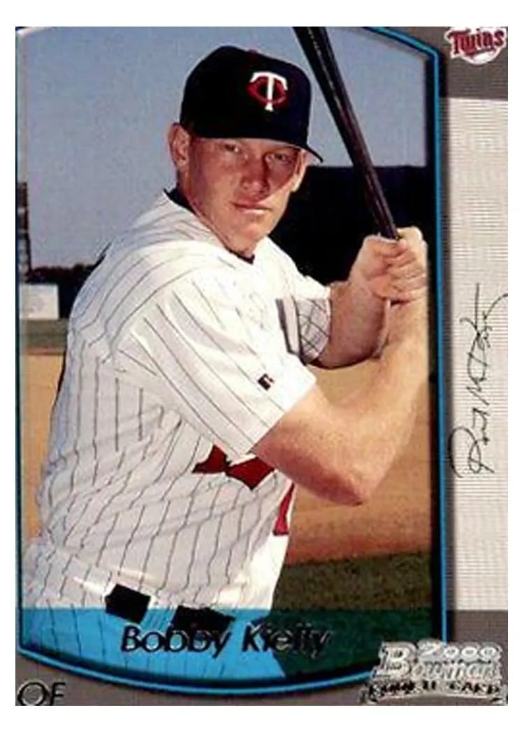 2000 Bowman Draft Picks Bobby Kielty #35 card