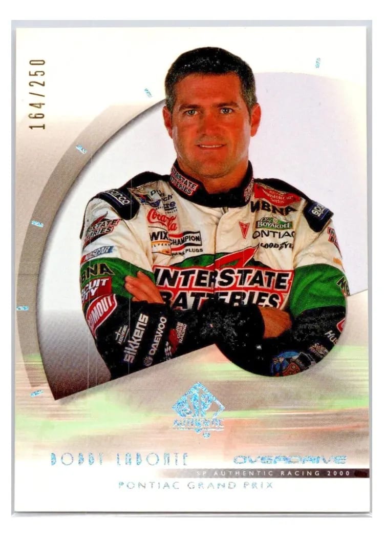 2000 SP Authentic Bobby Labonte #1 card