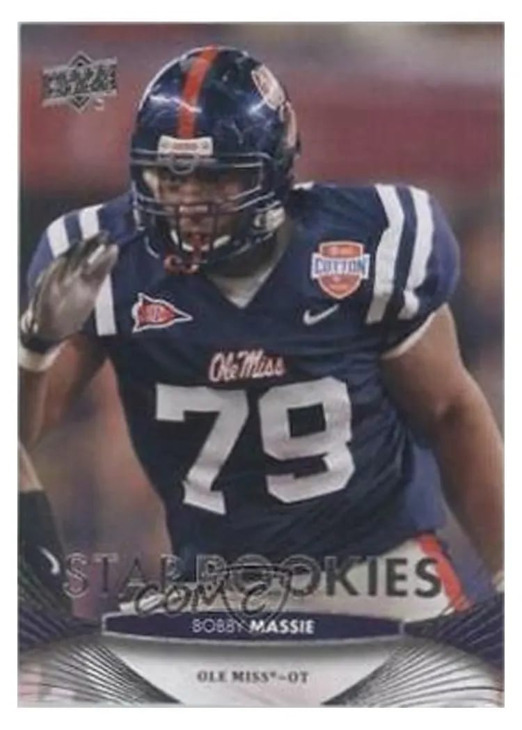 2012 Upper Deck Bobby Massie #51 card
