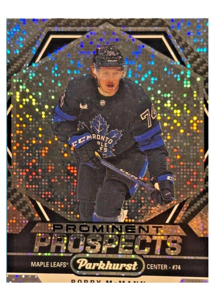 2023-24 Parkhurst Prominent Prospects Bobby McMann #PP-BM card