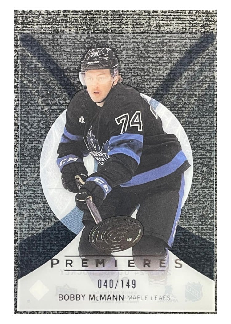 2023-24 Upper Deck Ice Ice Premieres 2013-14 Retro Bobby McMann #2013-BM card