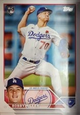 2023 Topps Update Bobby Miller Platinum #US188 card