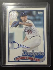 2024 Topps Holiday Autographs Bobby Miller #HAC-BM card