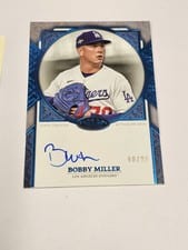 2024 Topps Tier One Next Level Autographs Bobby Miller #NLA-BM card