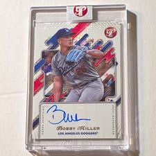 2025 Topps Pristine Pristine Autographs Bobby Miller #PA-BM card