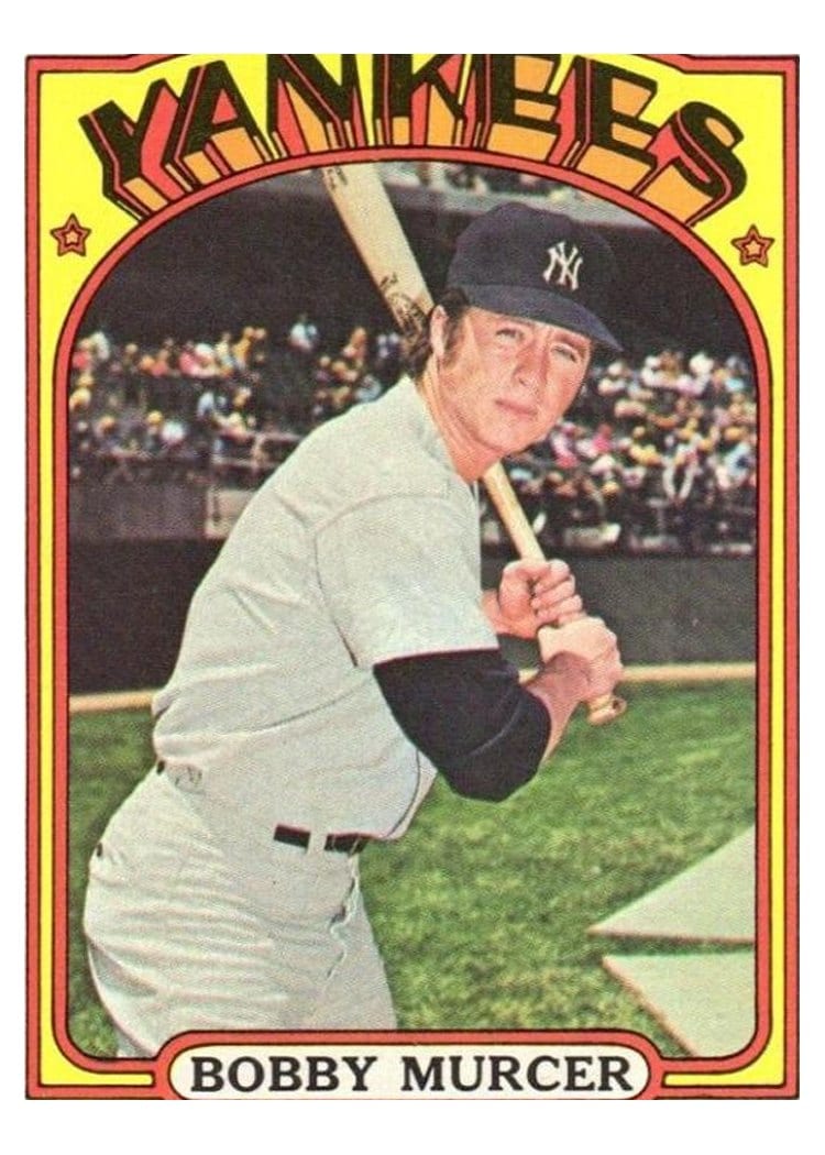 1972 Topps Bobby Murcer #699 card