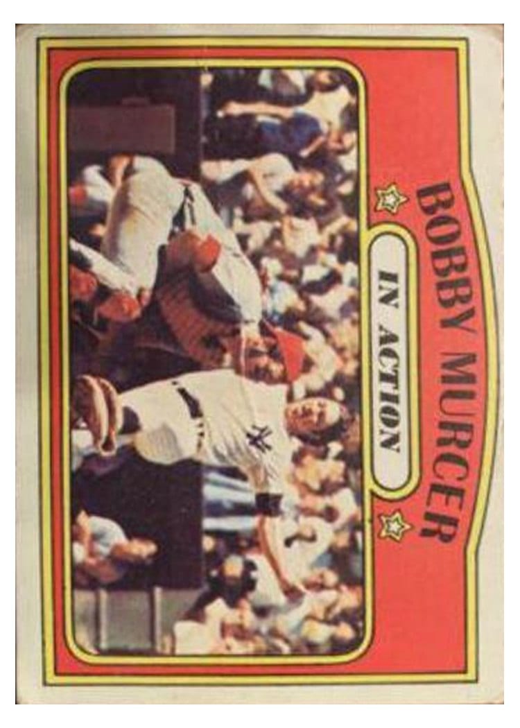 1972 Topps Bobby Murcer In Action #700 card