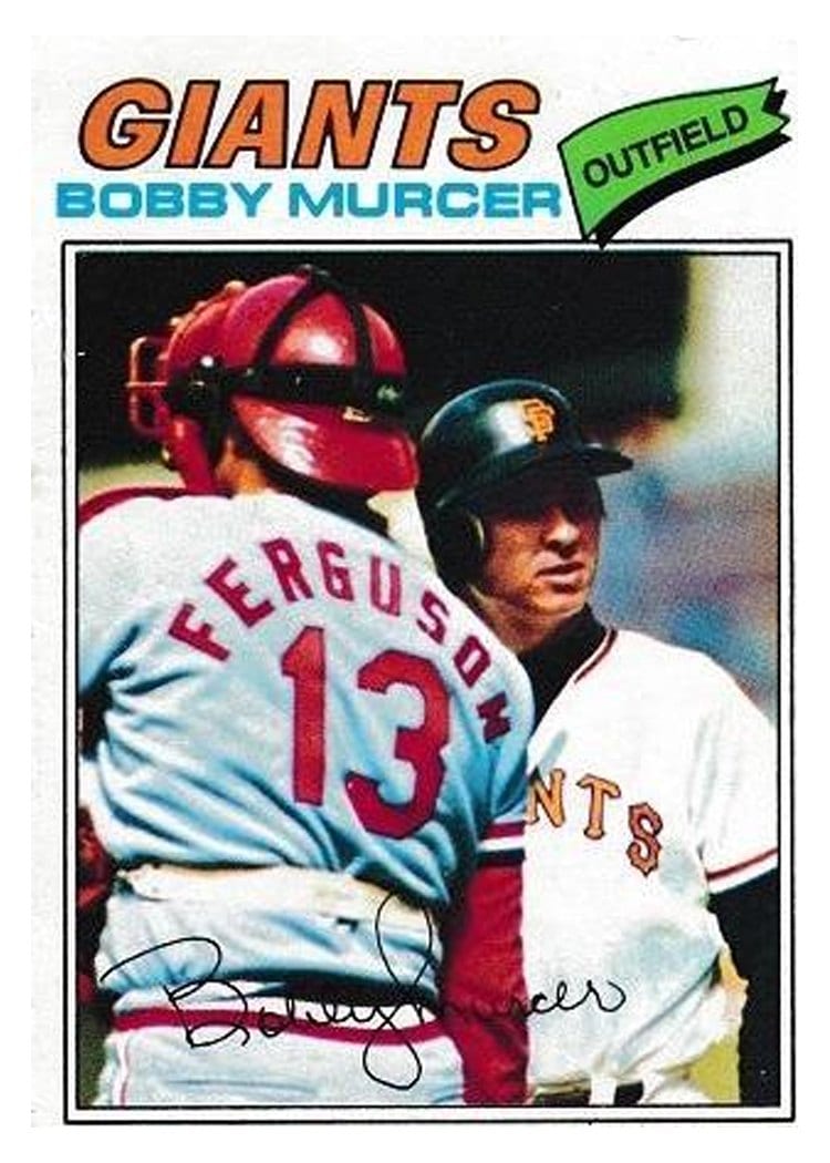 1977 Topps Bobby Murcer #40 card