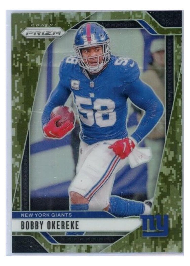 2024 Panini Prizm Base Set Bobby Okereke #216 card