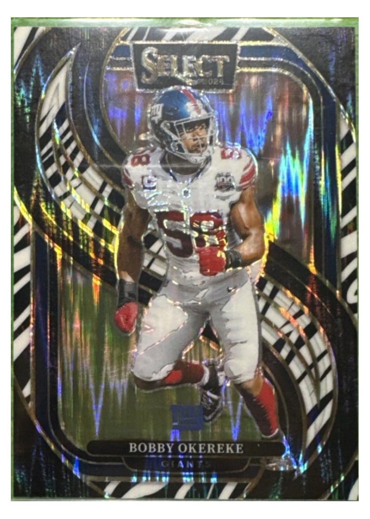2024 Panini Select Base Set Bobby Okereke #109 card