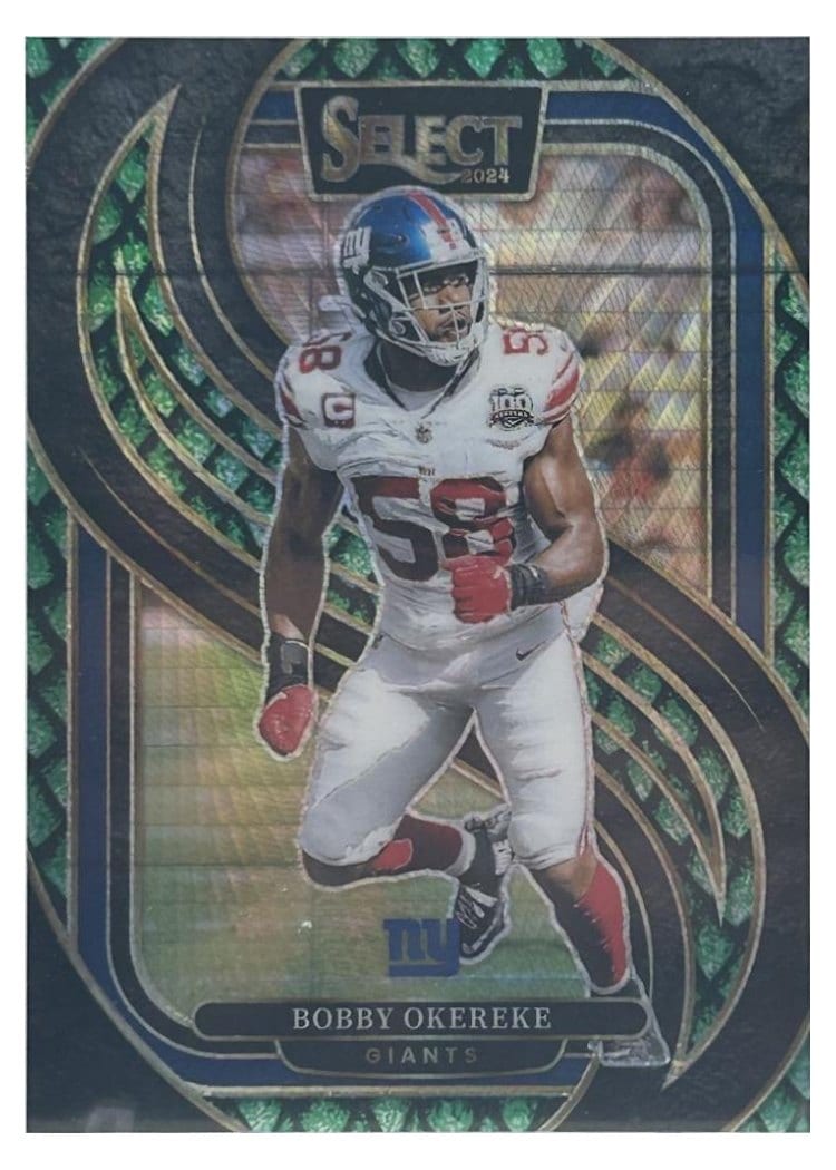 2024 Panini Select Base Set Bobby Okereke #109 card