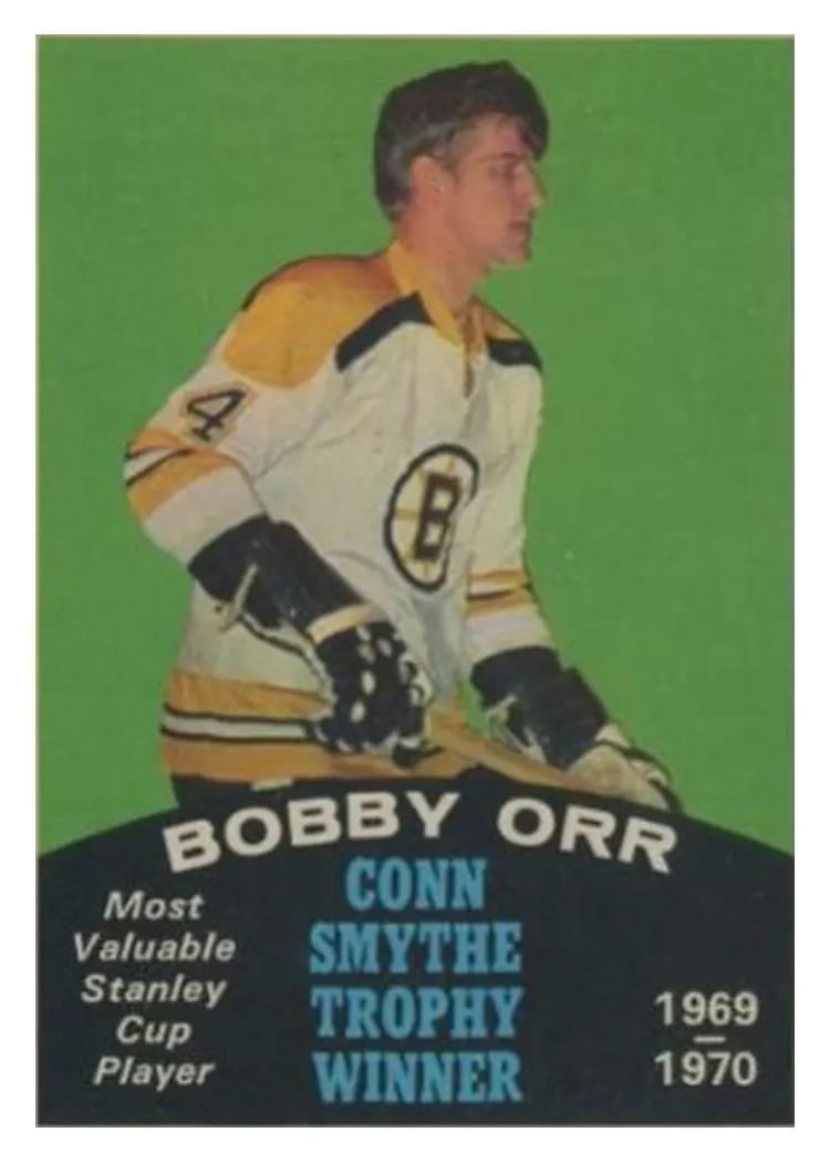 1970 O-Pee-Chee Bobby Orr #252 card