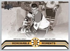 2023-24 Upper Deck Boston Bruins Centennial Base Set Bobby Orr #140 card