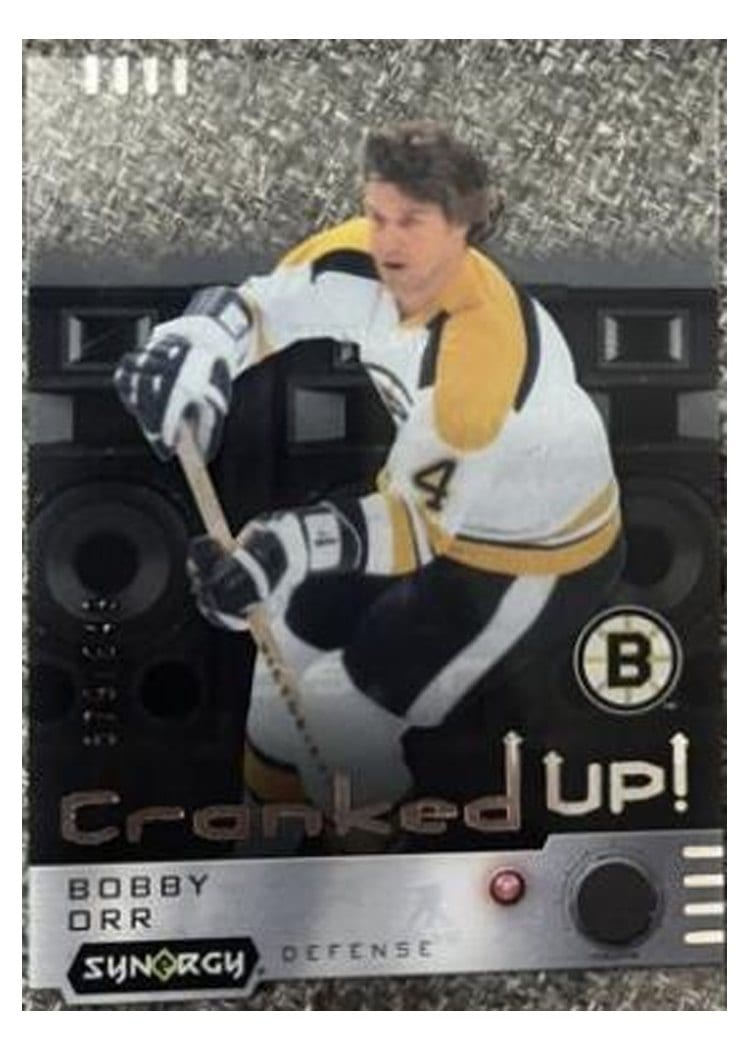 2023-24 Upper Deck Synergy Cranked Up Bobby Orr #CR-BO card