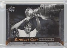 2025-26 Upper Deck Black Diamond Exquisite Stanley Cup Heroes Bobby Orr #ESC-BO card