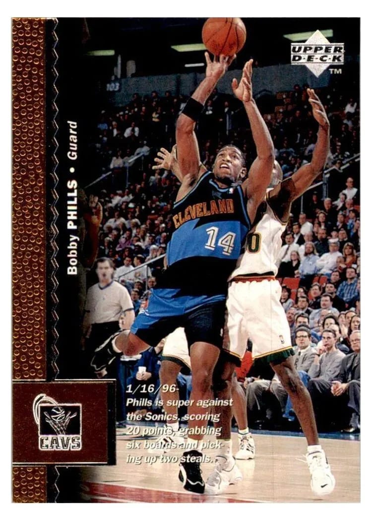 1996 Upper Deck Bobby Phills #22 card