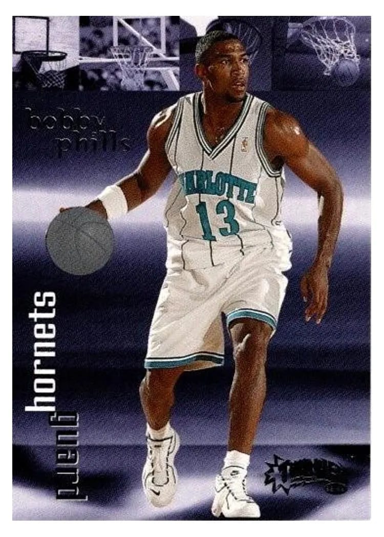 1998 Skybox Thunder Bobby Phills #42 card