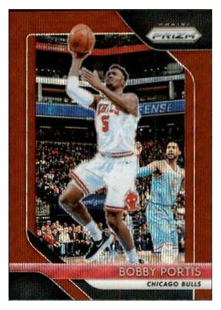 2018-19 Panini Prizm Base Set Bobby Portis #140 card