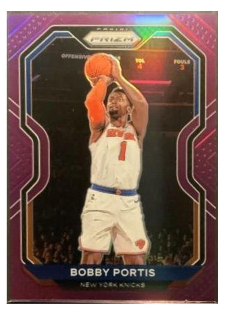 2020-21 Panini Prizm Base Set Bobby Portis #221 card