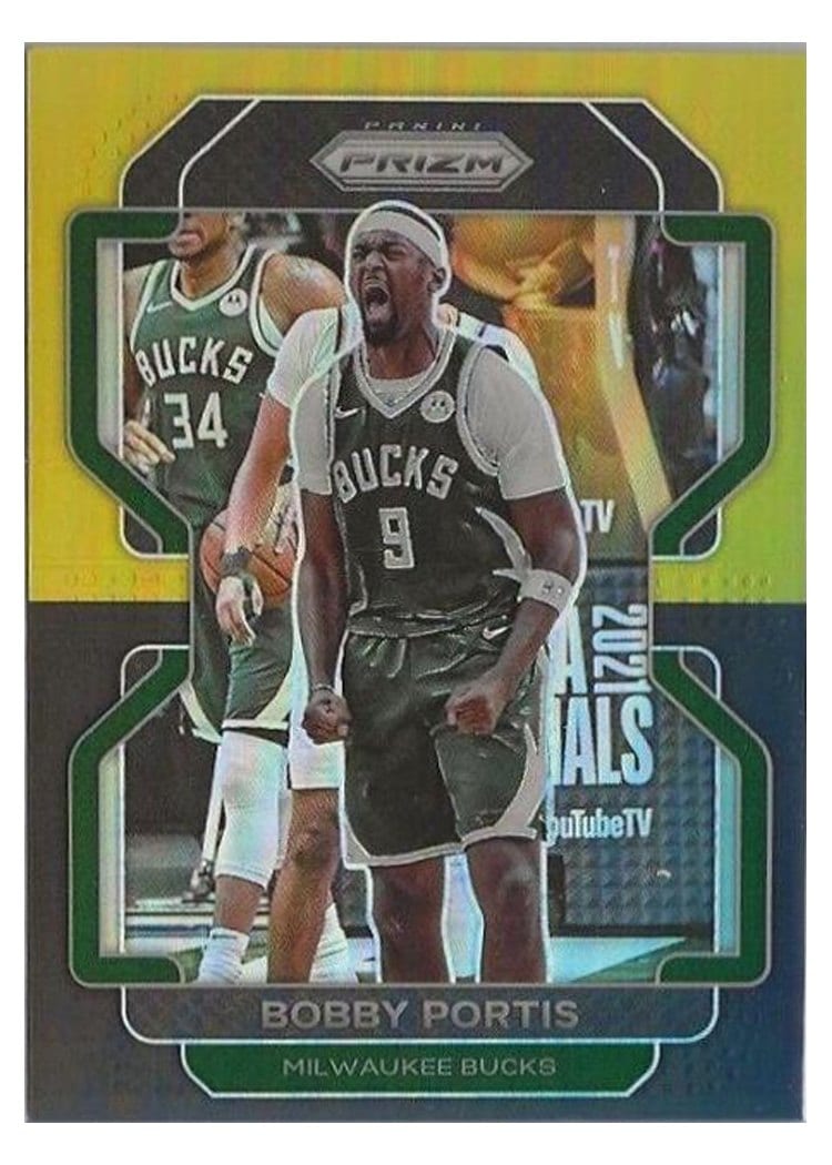 2021-22 Panini Prizm Base Set Bobby Portis #87 card