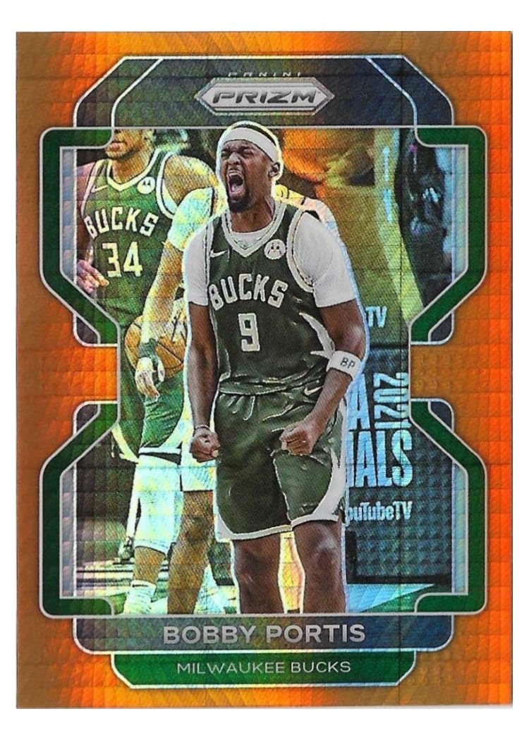 2021-22 Panini Prizm Base Set Bobby Portis #87 card