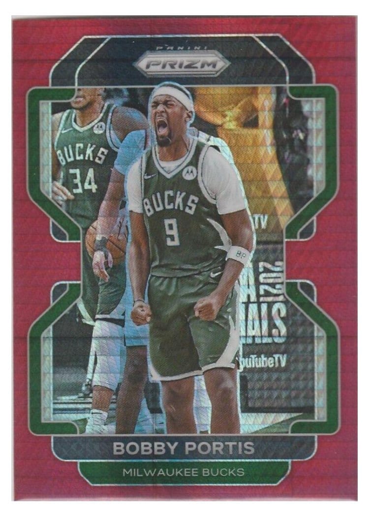 2021-22 Panini Prizm Base Set Bobby Portis #87 card