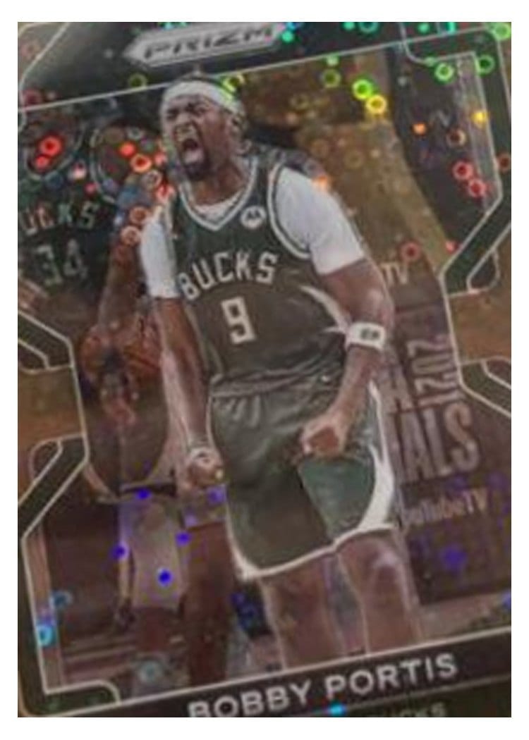 2021-22 Panini Prizm Base Set Bobby Portis #87 card