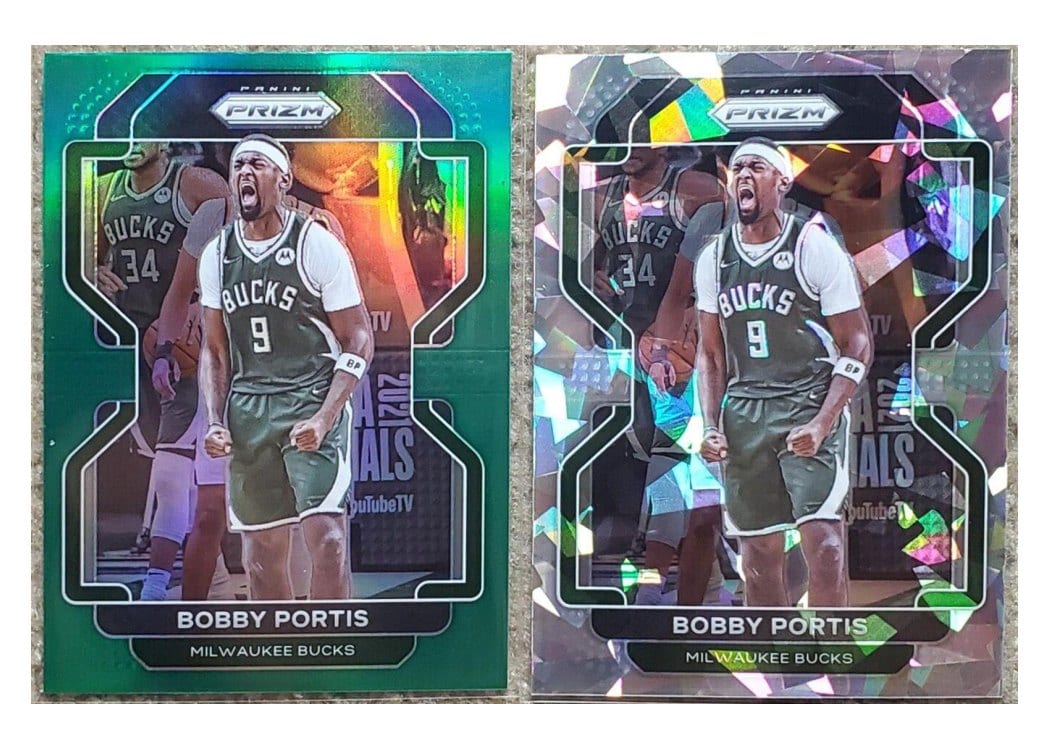 2021-22 Panini Prizm Base Set Bobby Portis #87 card