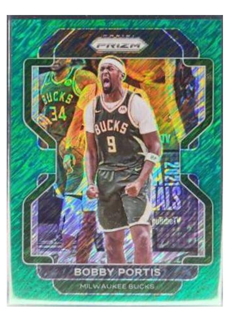 2021-22 Panini Prizm Base Set Bobby Portis #87 card