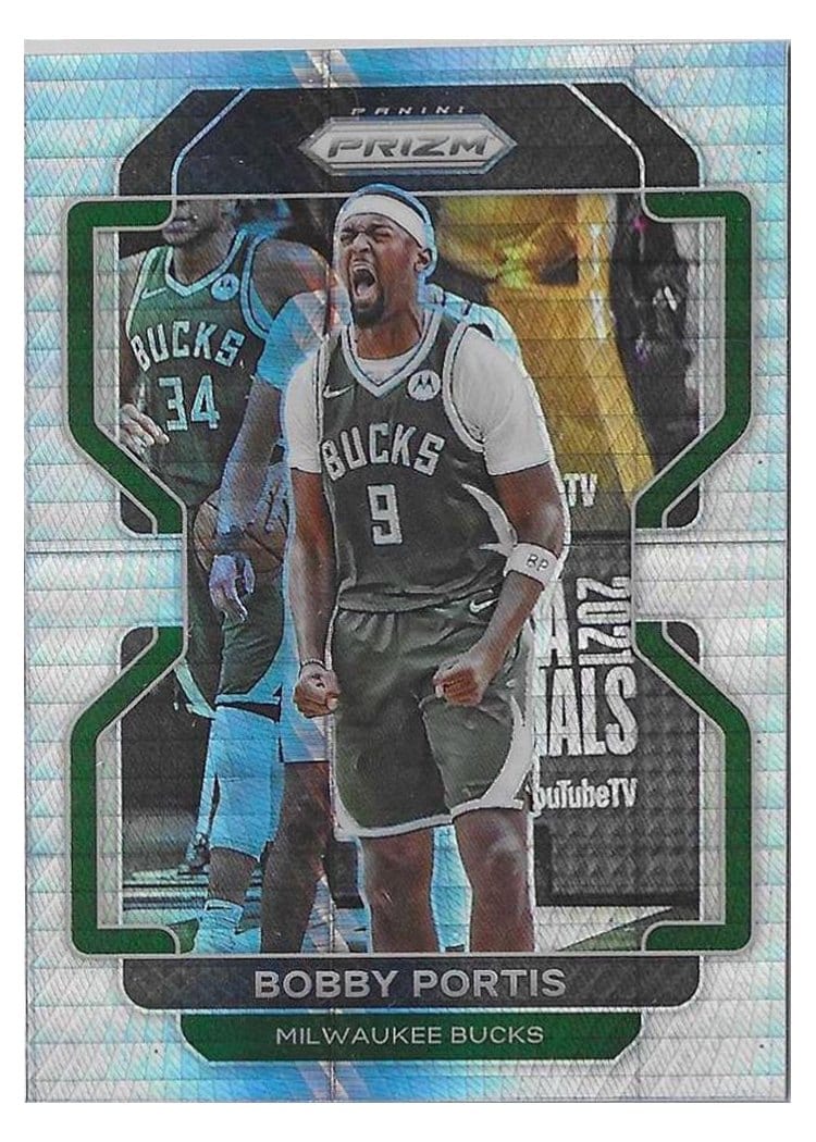 2021-22 Panini Prizm Base Set Bobby Portis #87 card