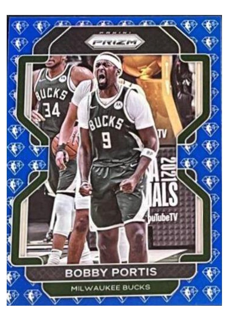 2021-22 Panini Prizm Base Set Bobby Portis #87 card