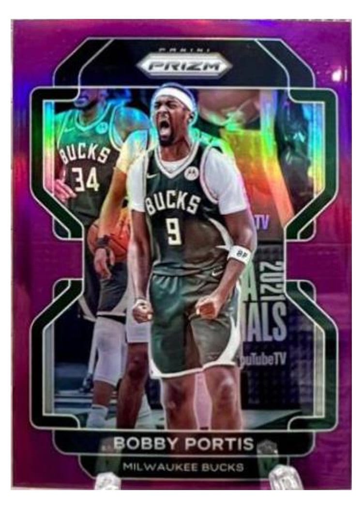 2021-22 Panini Prizm Base Set Bobby Portis #87 card