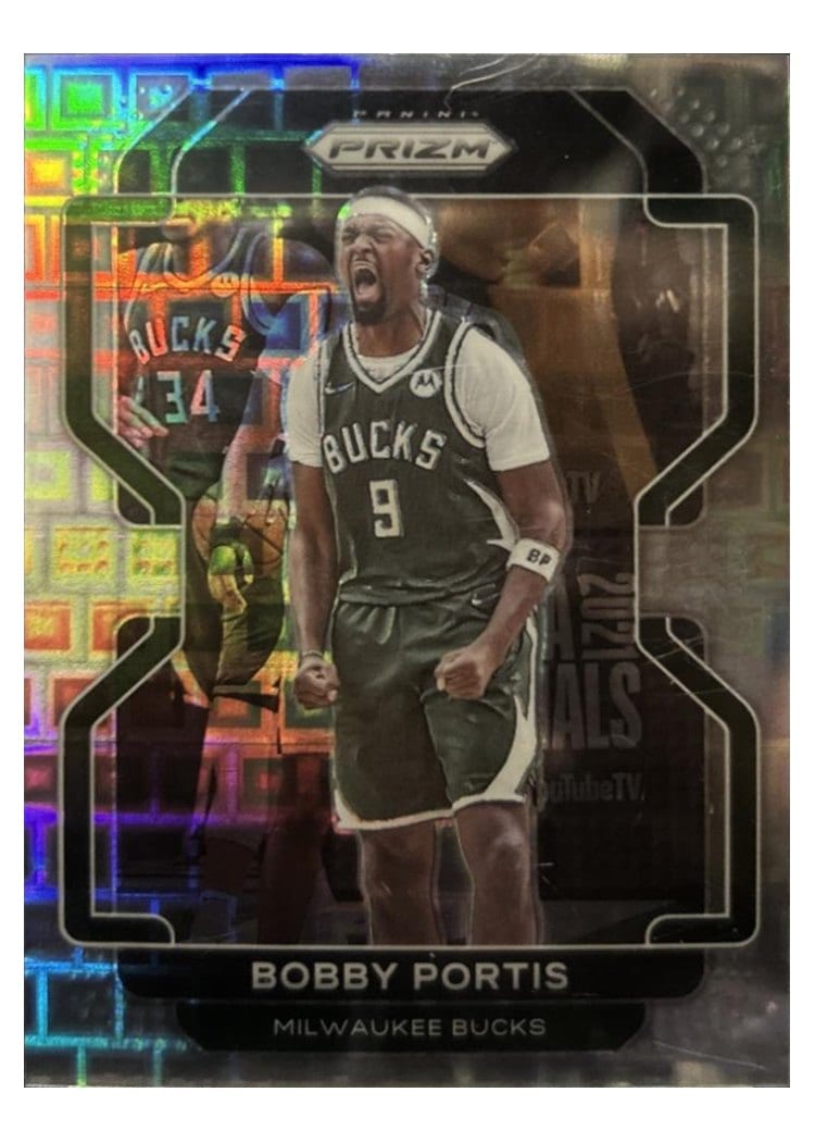 2021-22 Panini Prizm Base Set Bobby Portis #87 card