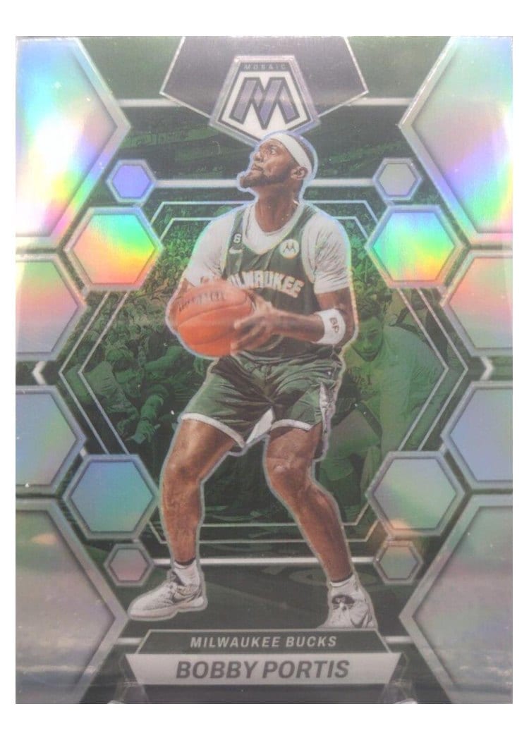 2022-23 Panini Mosaic Base Set Bobby Portis Silver #94 card