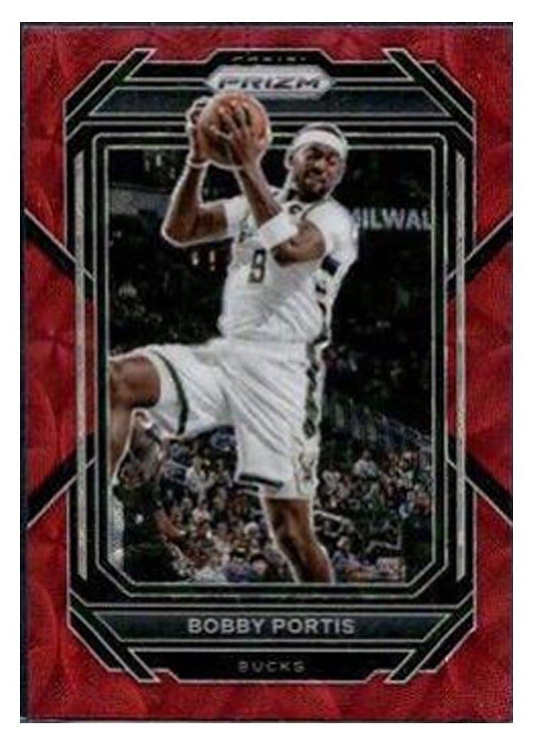 2022-23 Panini Prizm Base Set Bobby Portis #105 card