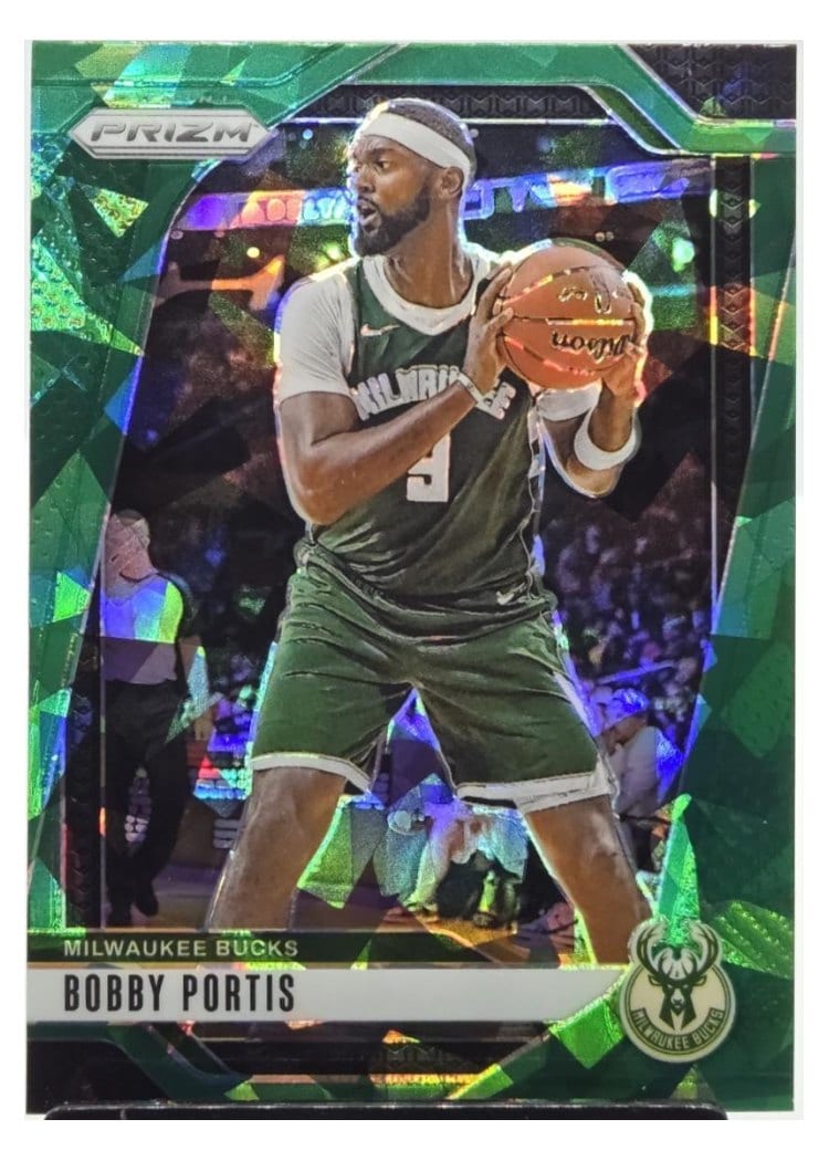 2024-25 Panini Prizm Base Set Bobby Portis Green Ice #206 card