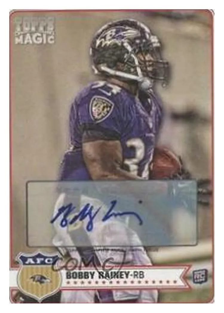 2012 Topps Magic Bobby Rainey Autograph #15 card