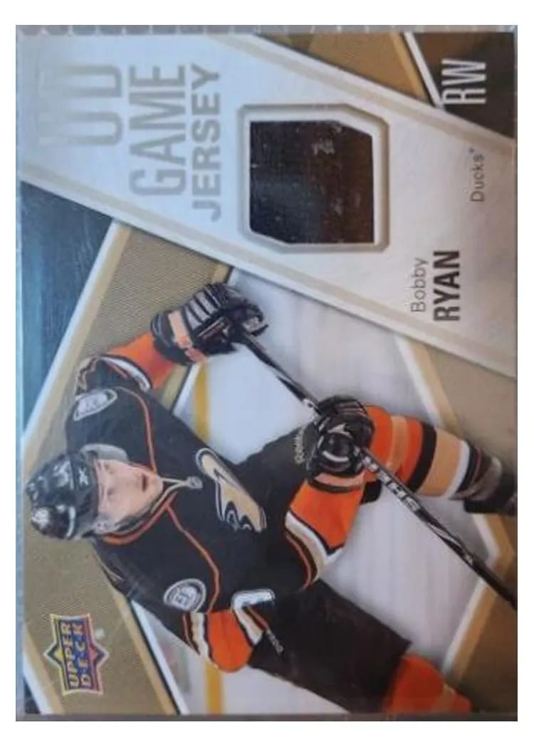 2019-20 Upper Deck UD Game Jersey Bobby Ryan #GJ-BR card