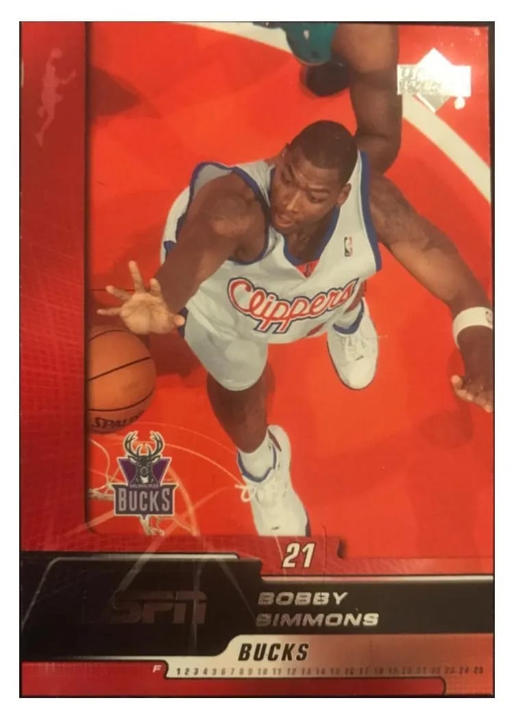 2005 Upper Deck ESPN Bobby Simmons #36 card