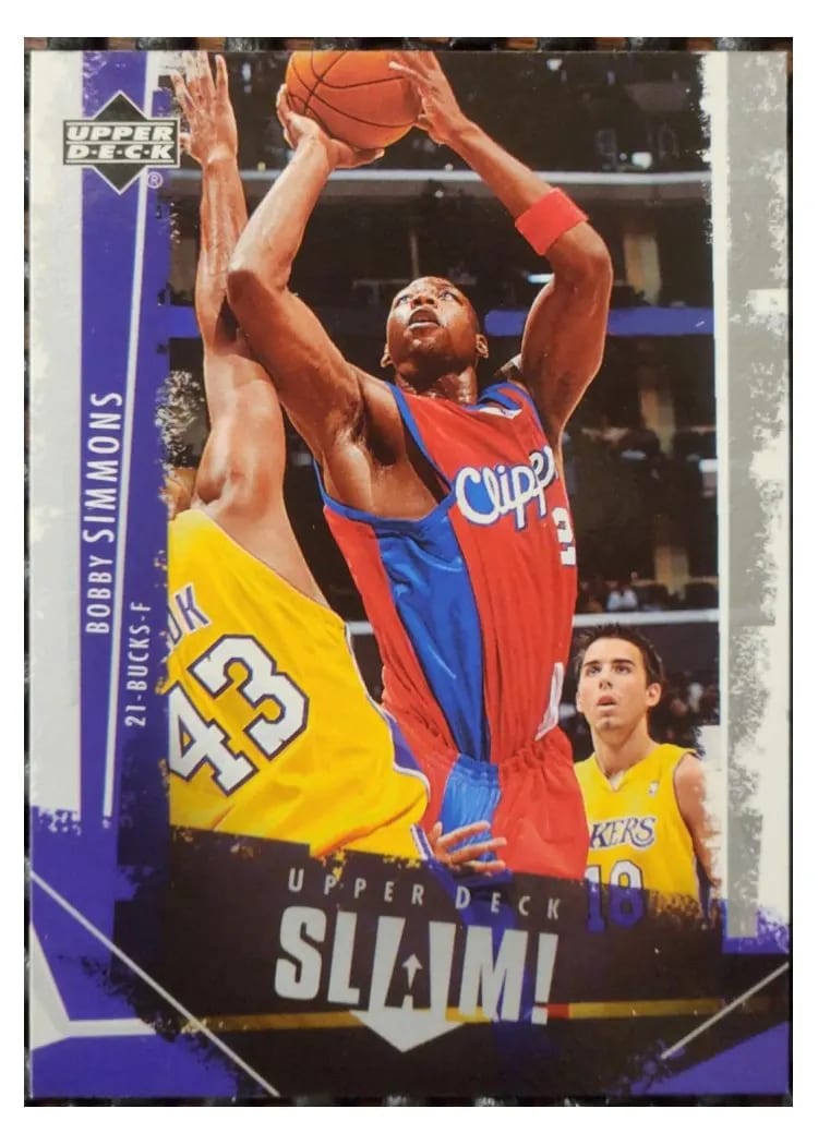 2005 Upper Deck Slam Bobby Simmons #36 card