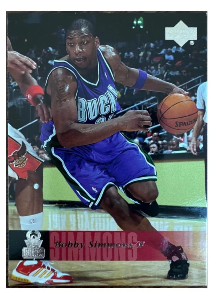 2006 Upper Deck Bobby Simmons #108 card